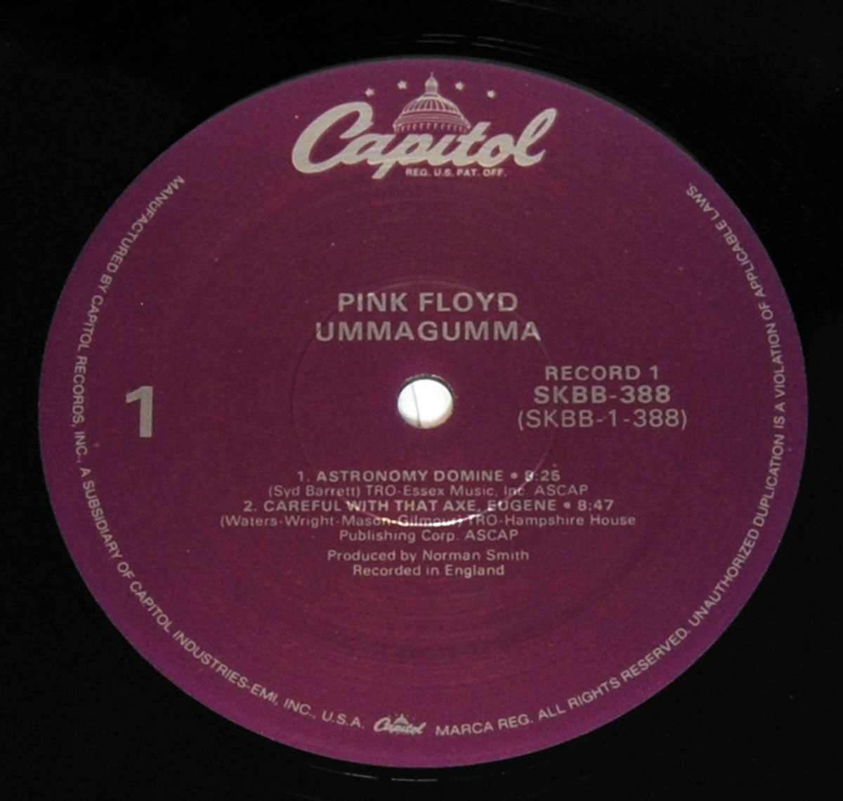 High Resolution Photo #5 PINK FLOYD Umma Gumma USA 